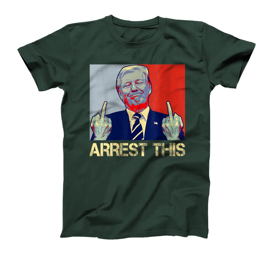 Womens Donald Trump Arrest This Fingers 2024 Election Pro Trump T-Shirt