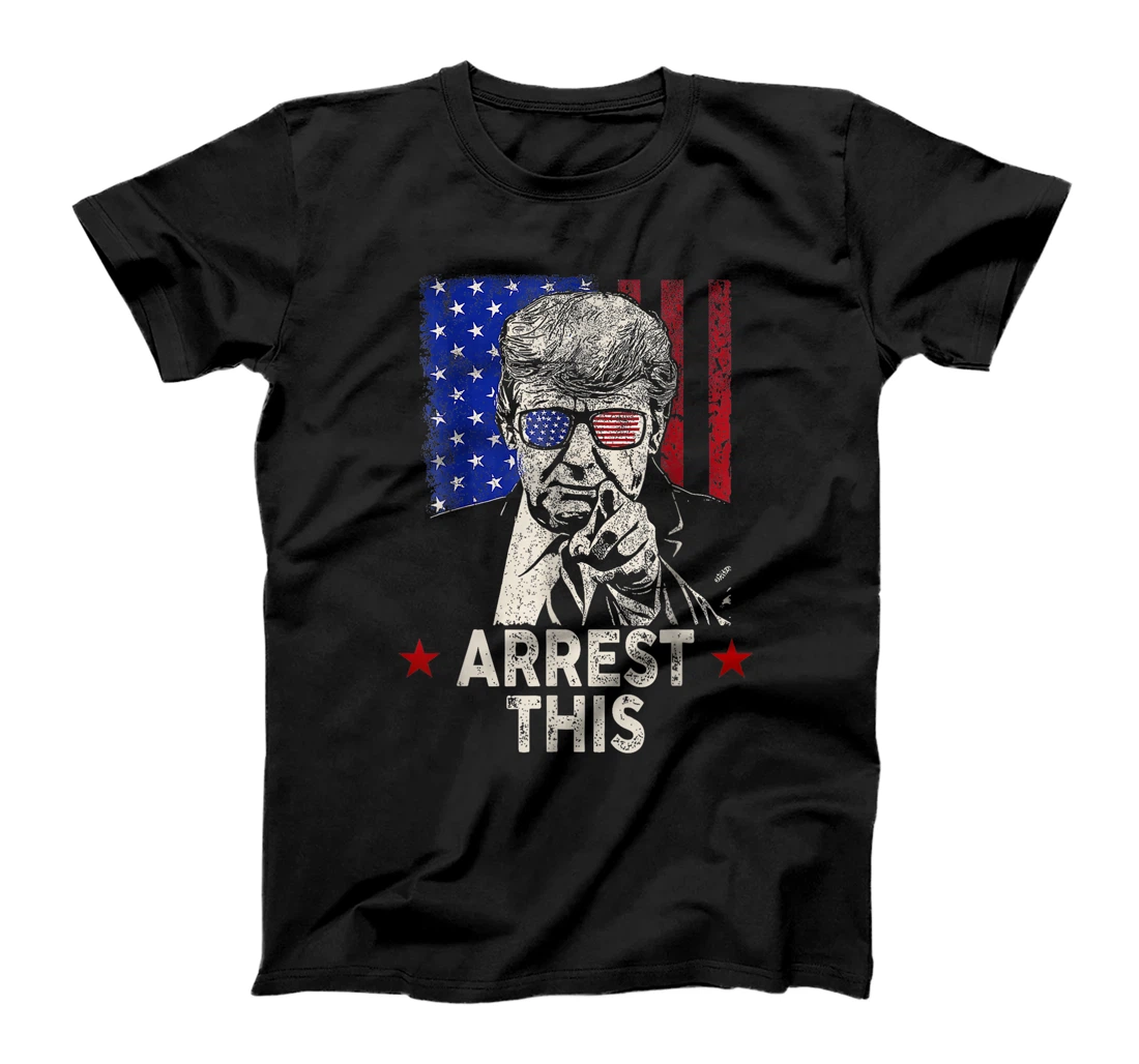 Donald Trump Arrest This Fingers 2024 Election Pro Trump T-Shirt