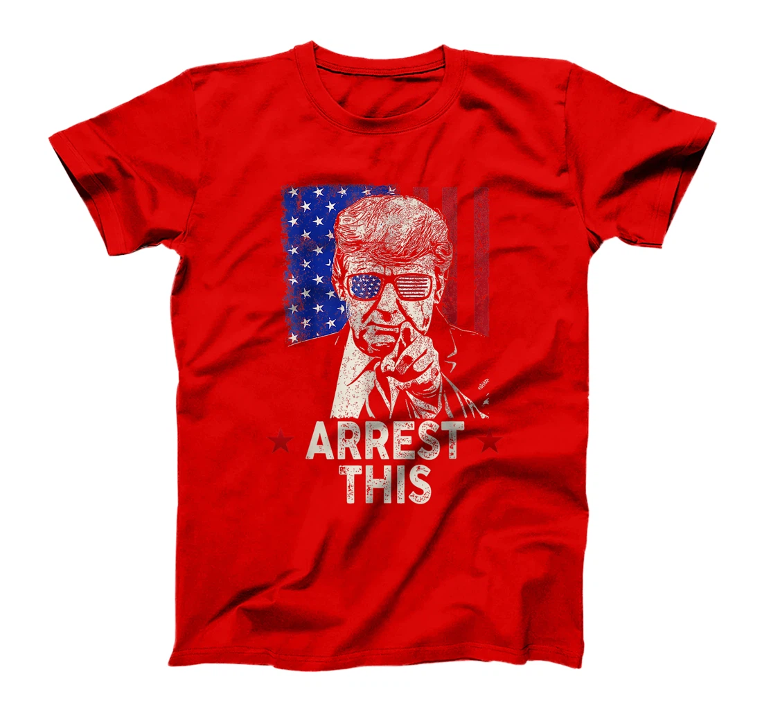 Donald Trump Arrest This Fingers 2024 Election Pro Trump T-Shirt