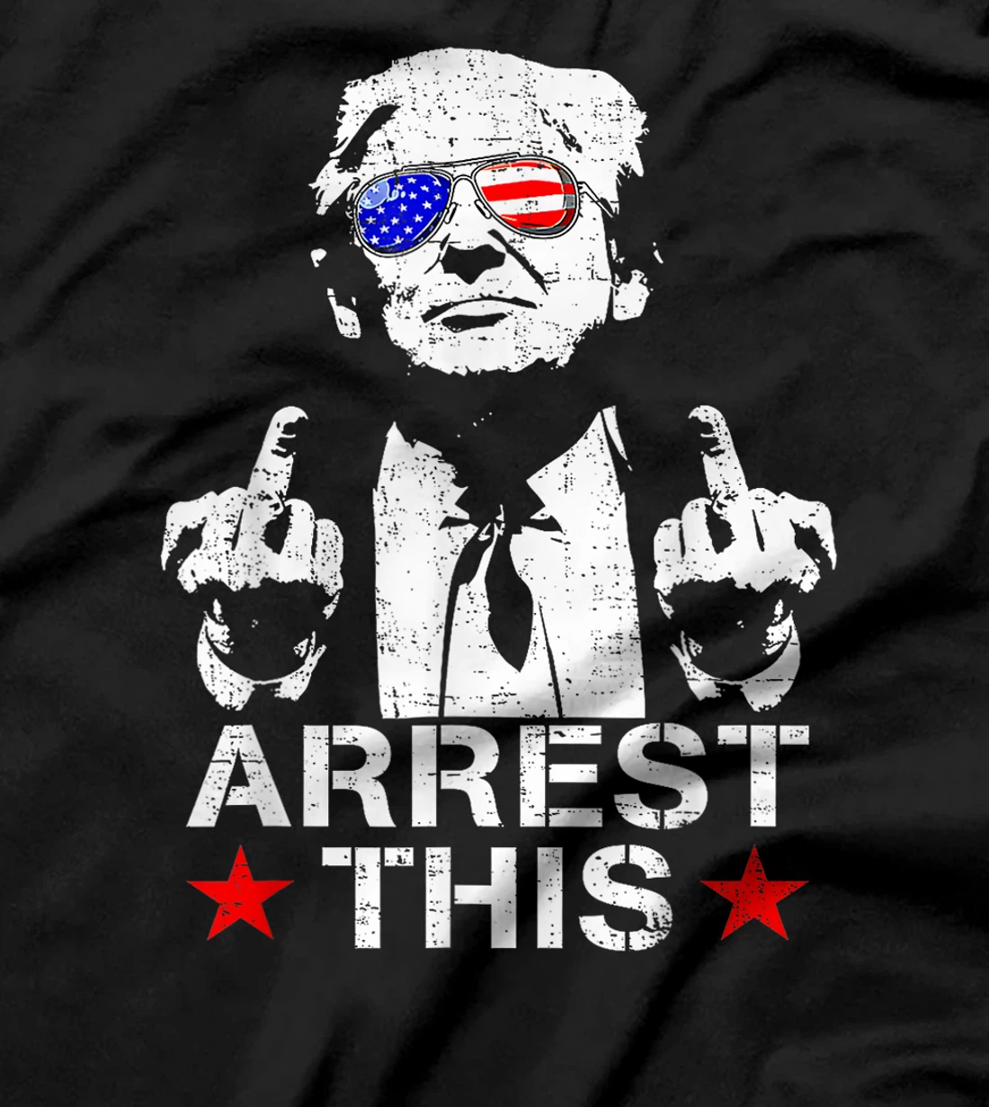 Donald Trump Arrest This Fingers 2024 Election Pro Trump T-Shirt
