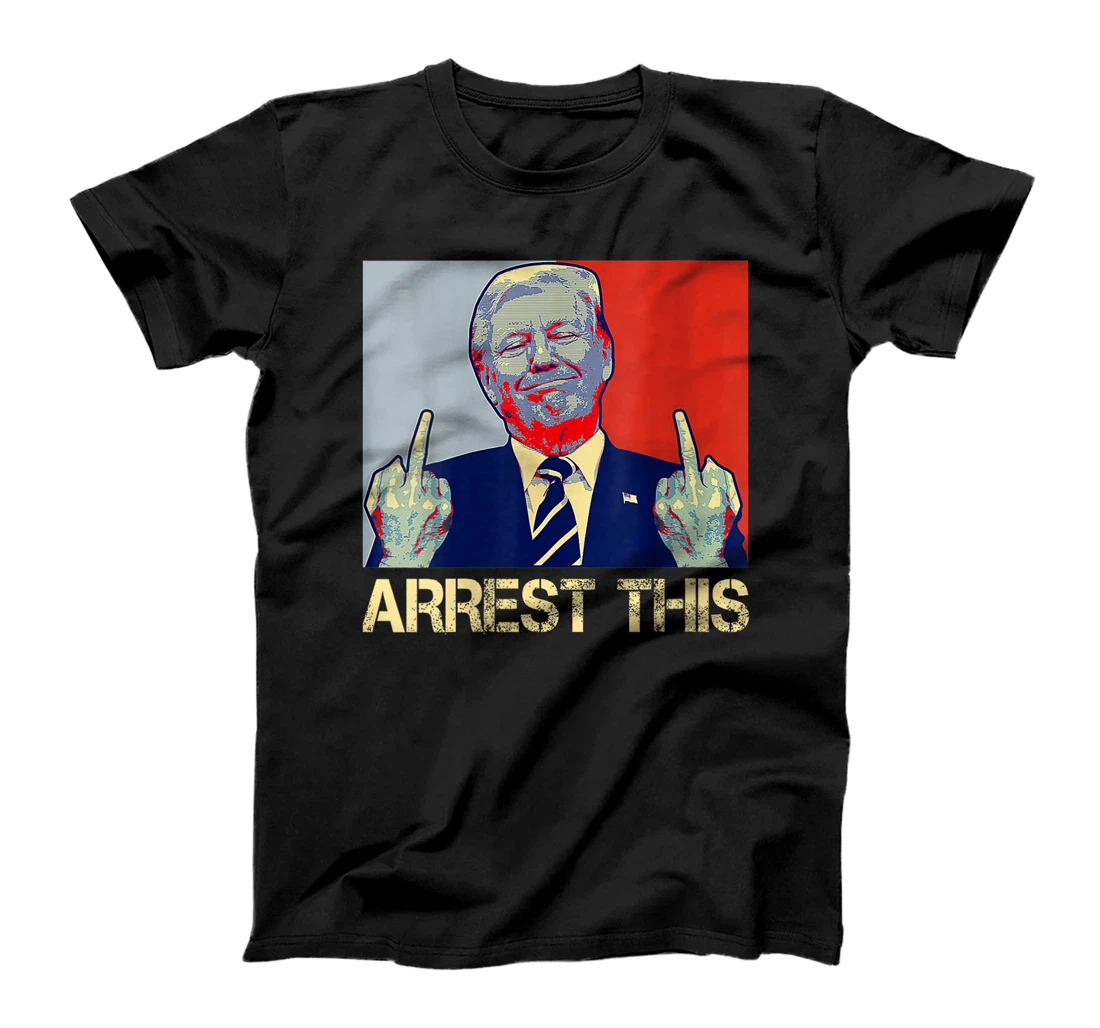 Womens Donald Trump Arrest This Fingers 2024 Election Pro Trump T-Shirt