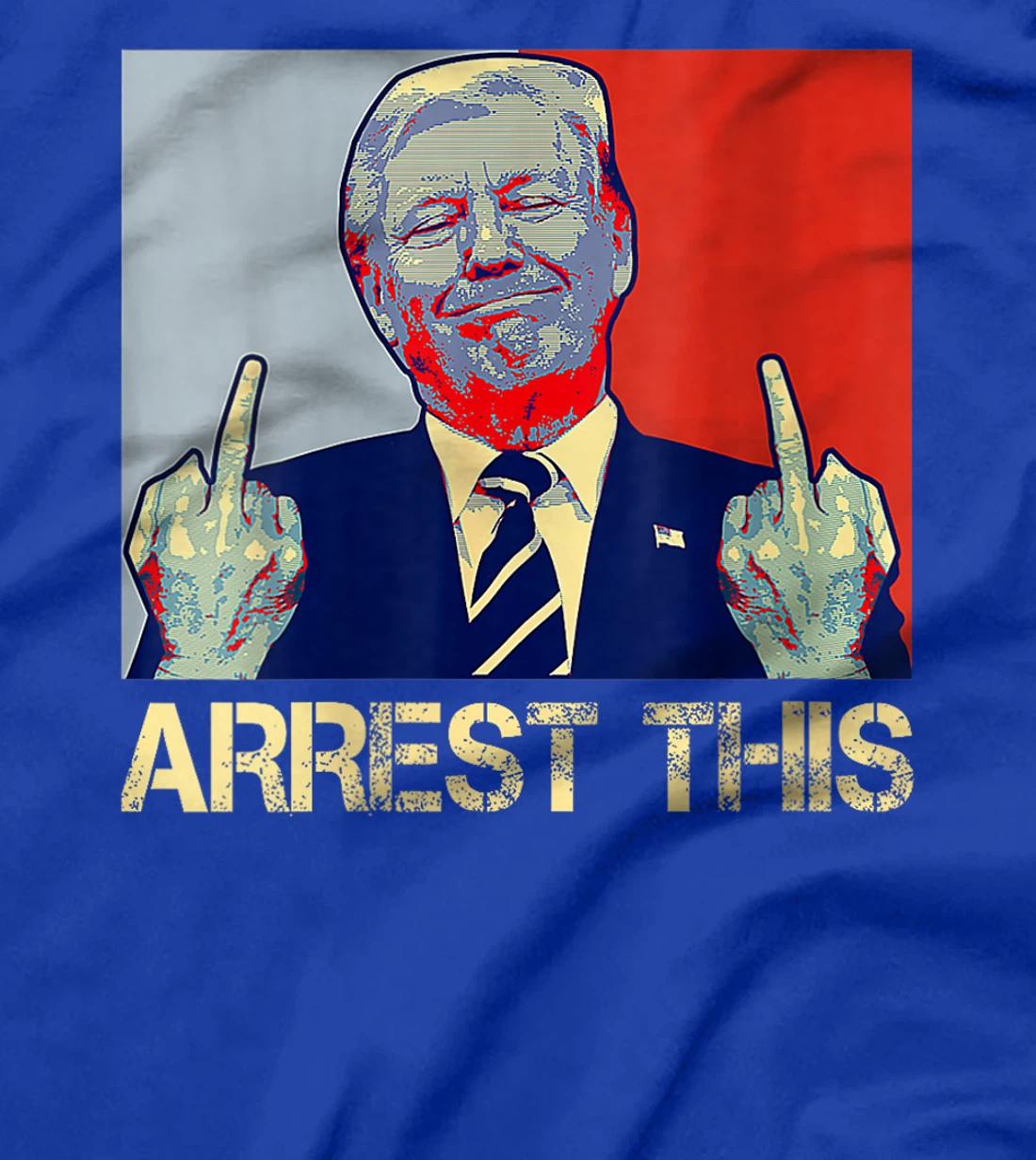 Womens Donald Trump Arrest This Fingers 2024 Election Pro Trump T-Shirt