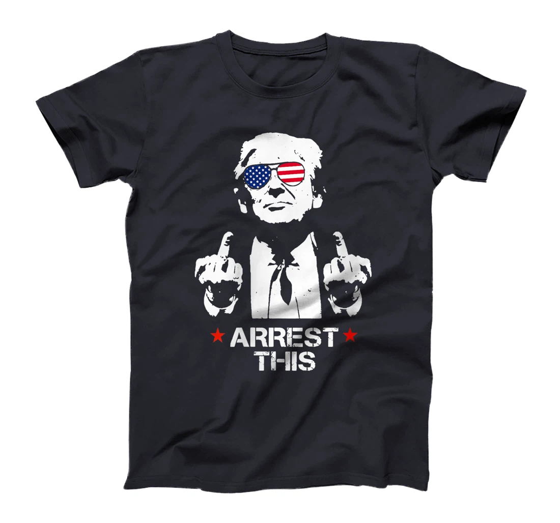 Womens Donald Trump Arrest This Fingers 2024 Election Pro Trump T-Shirt