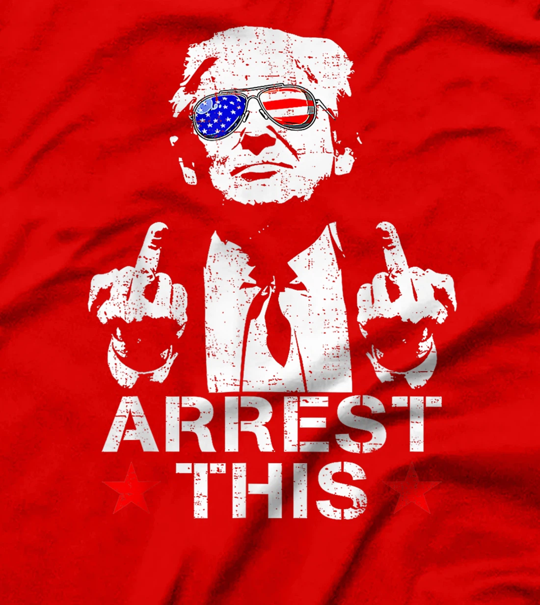Donald Trump Arrest This Fingers 2024 Election Pro Trump T-Shirt