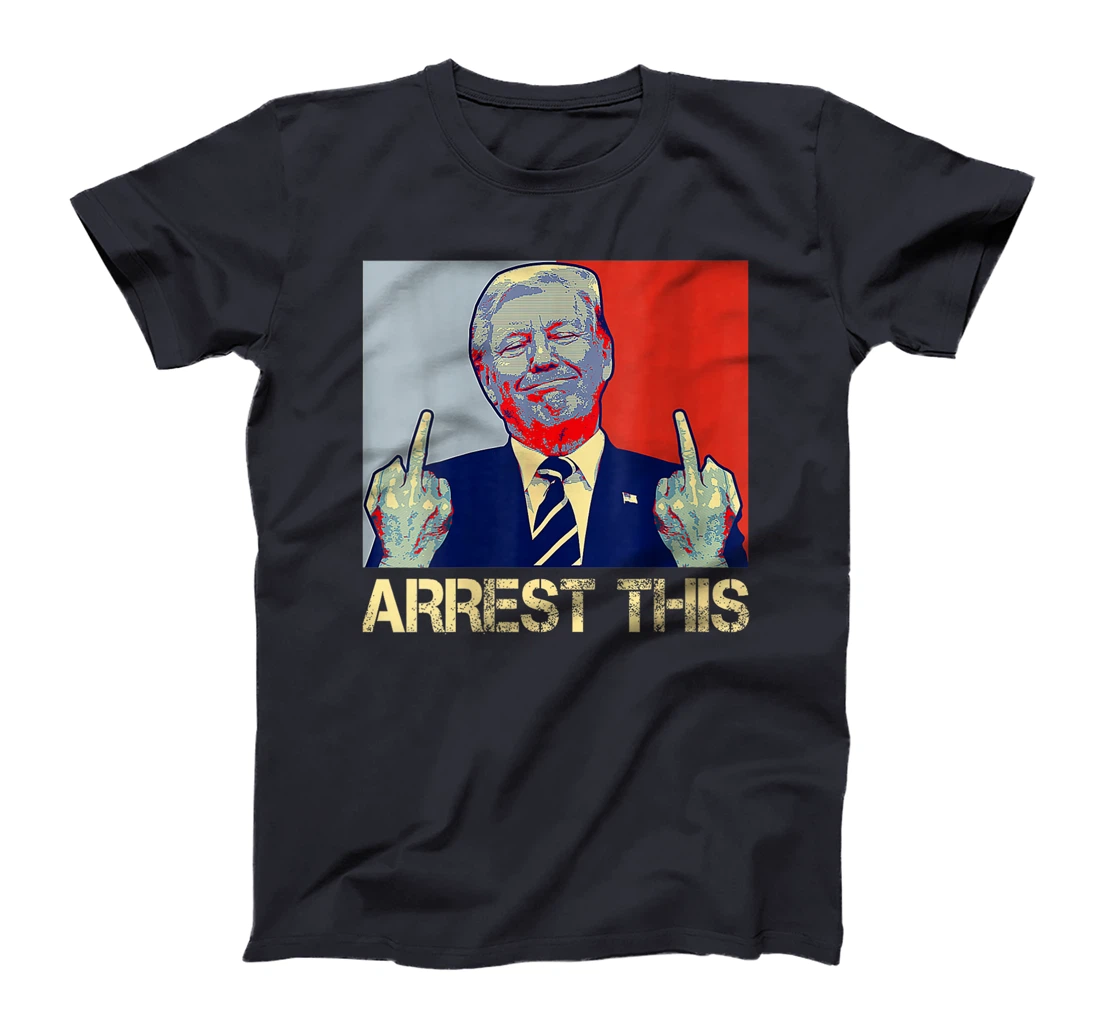 Womens Donald Trump Arrest This Fingers 2024 Election Pro Trump T-Shirt