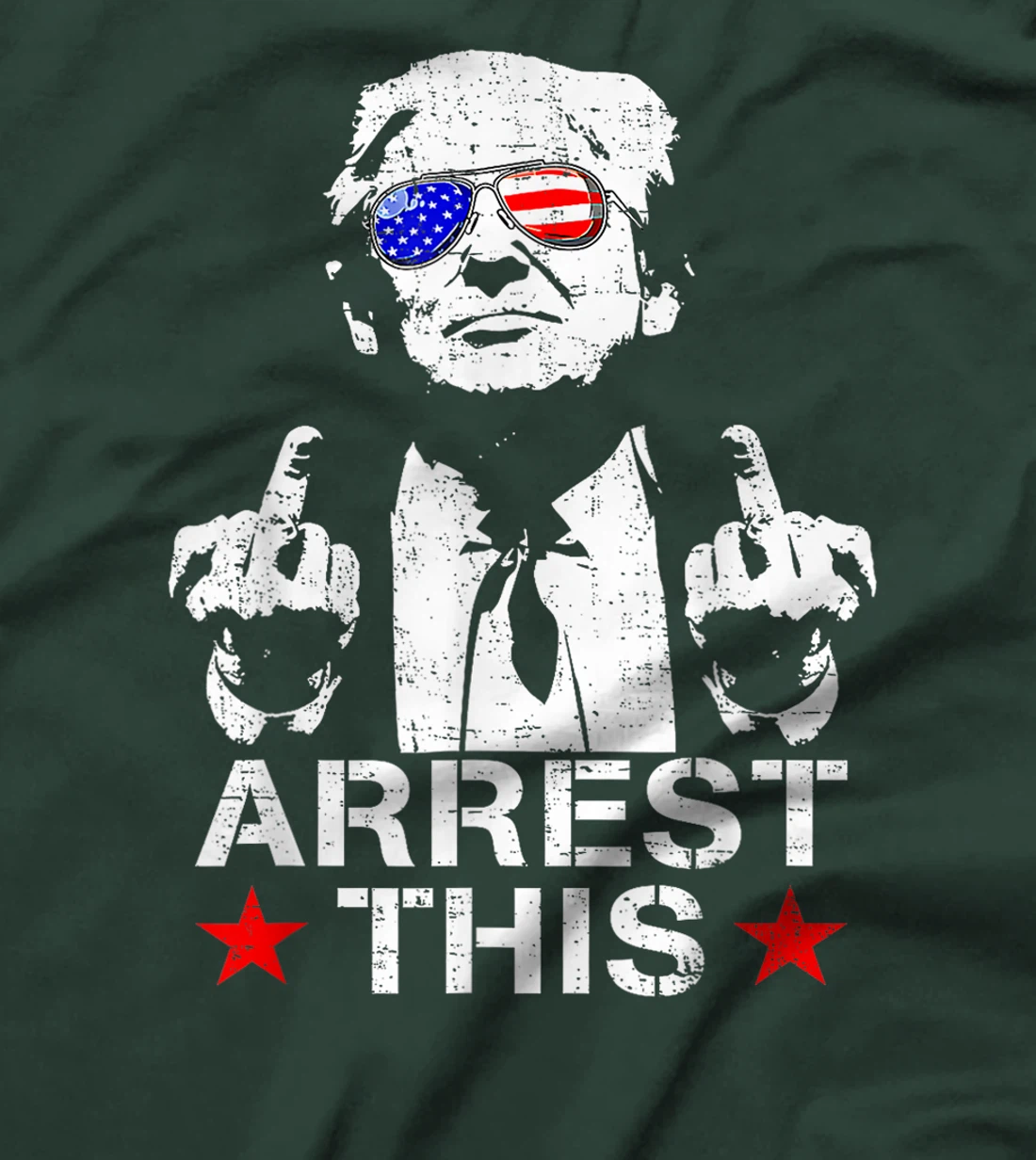 Donald Trump Arrest This Fingers 2024 Election Pro Trump T-Shirt