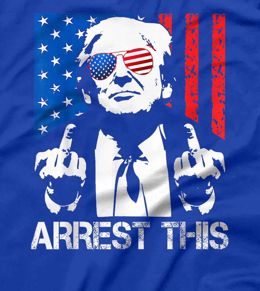 Donald Trump Arrest This Fingers 2024 Election Pro Trump T-Shirt