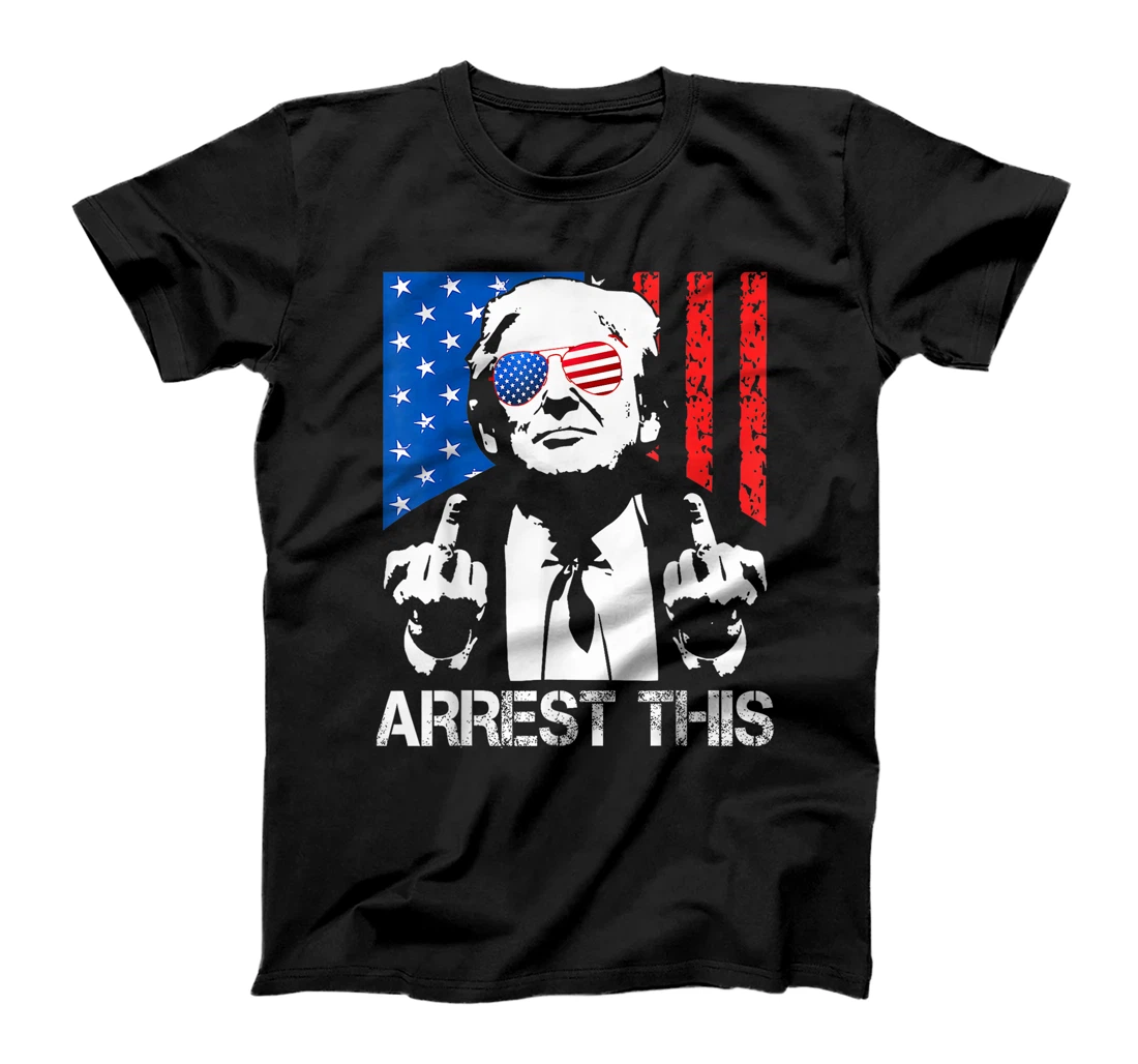 Donald Trump Arrest This Fingers 2024 Election Pro Trump T-Shirt