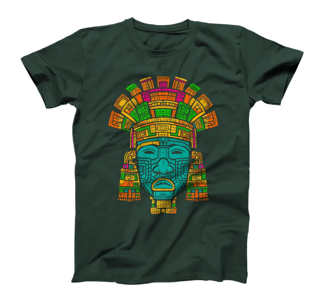 Aztec God Ancient Mythology Tlaloc Aztec Premium T-Shirt
