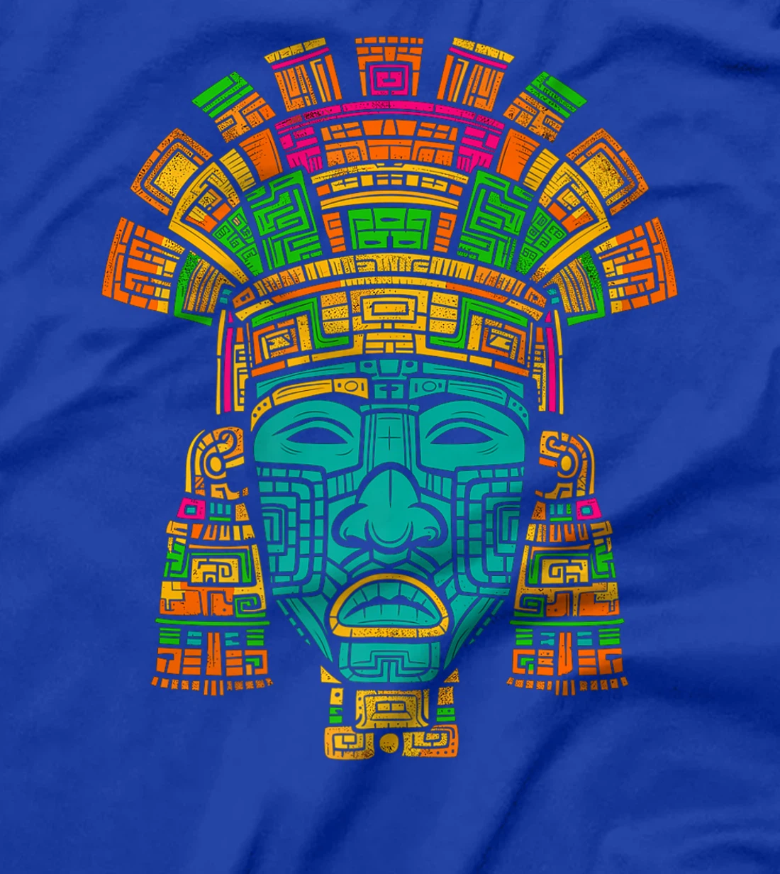 Aztec God Ancient Mythology Tlaloc Aztec Premium T-Shirt