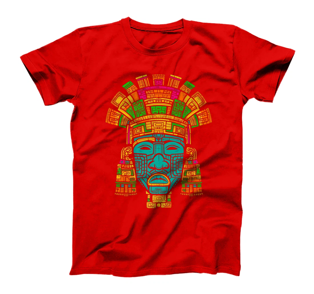 Aztec God Ancient Mythology Tlaloc Aztec Premium T-Shirt