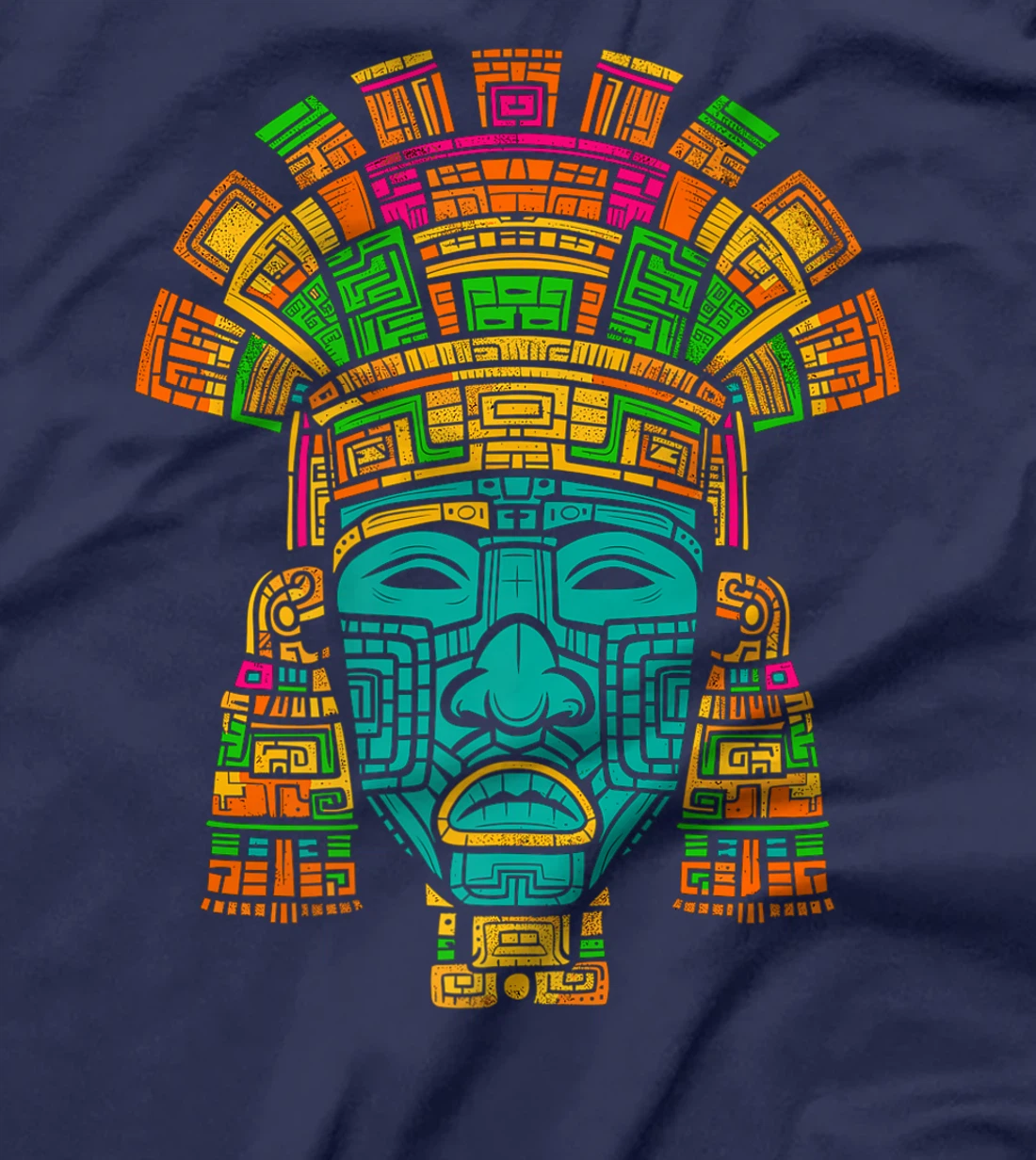 Aztec God Ancient Mythology Tlaloc Aztec Premium T-Shirt