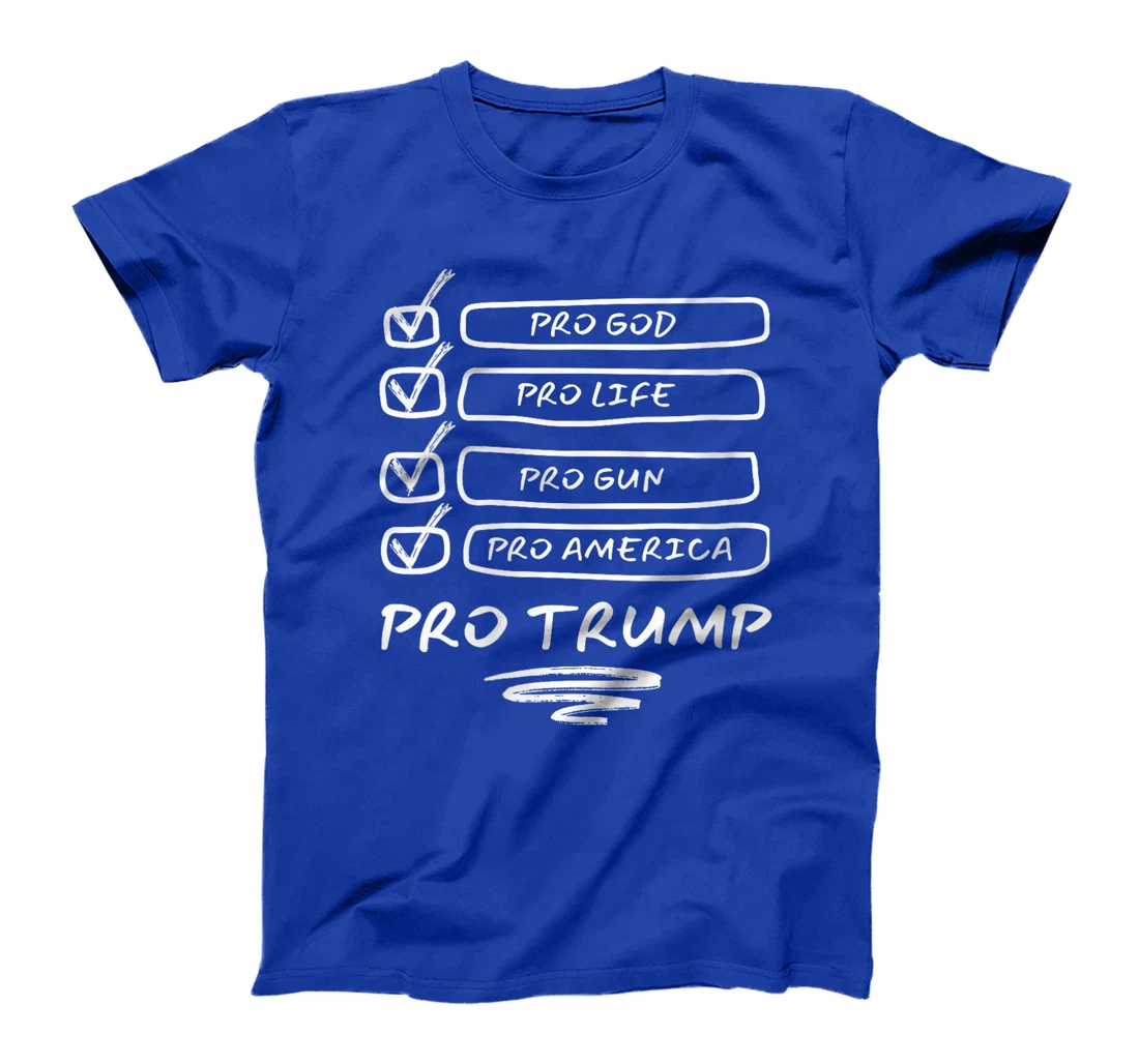 Womens Pro God Pro Gun Pro Life T-Shirt