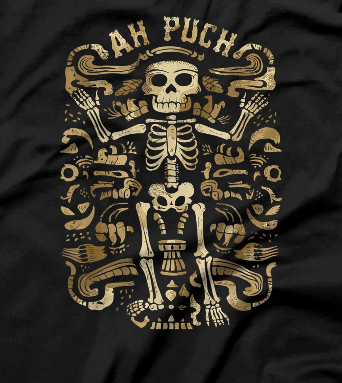 Womens Maya God Mayan Ancient Mythology Ah Puch T-Shirt