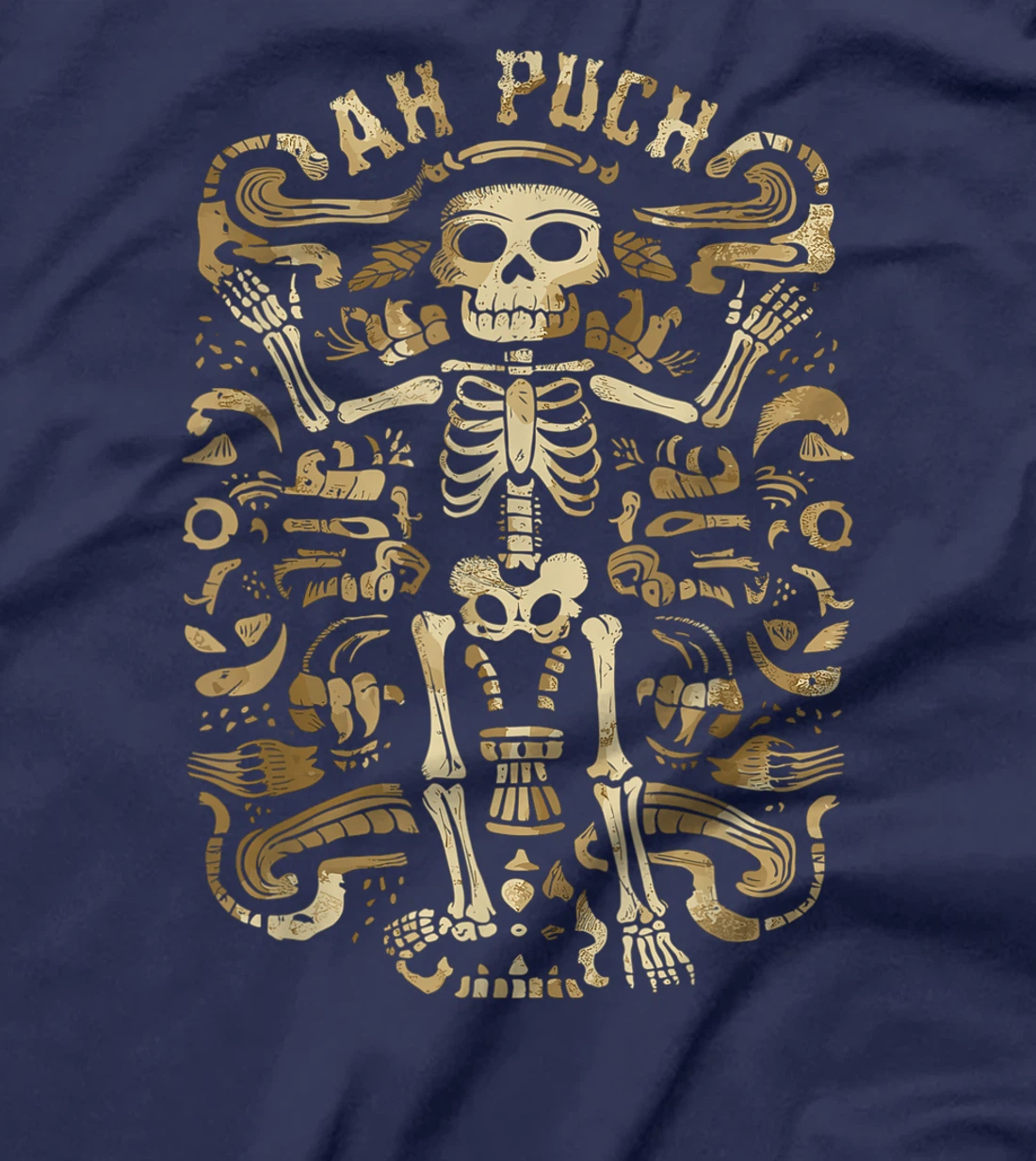 Womens Maya God Mayan Ancient Mythology Ah Puch T-Shirt
