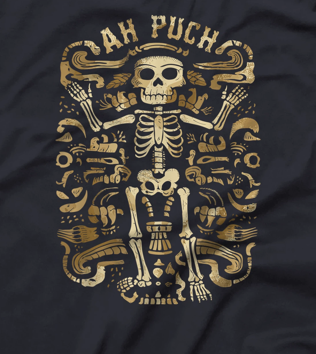 Womens Maya God Mayan Ancient Mythology Ah Puch T-Shirt