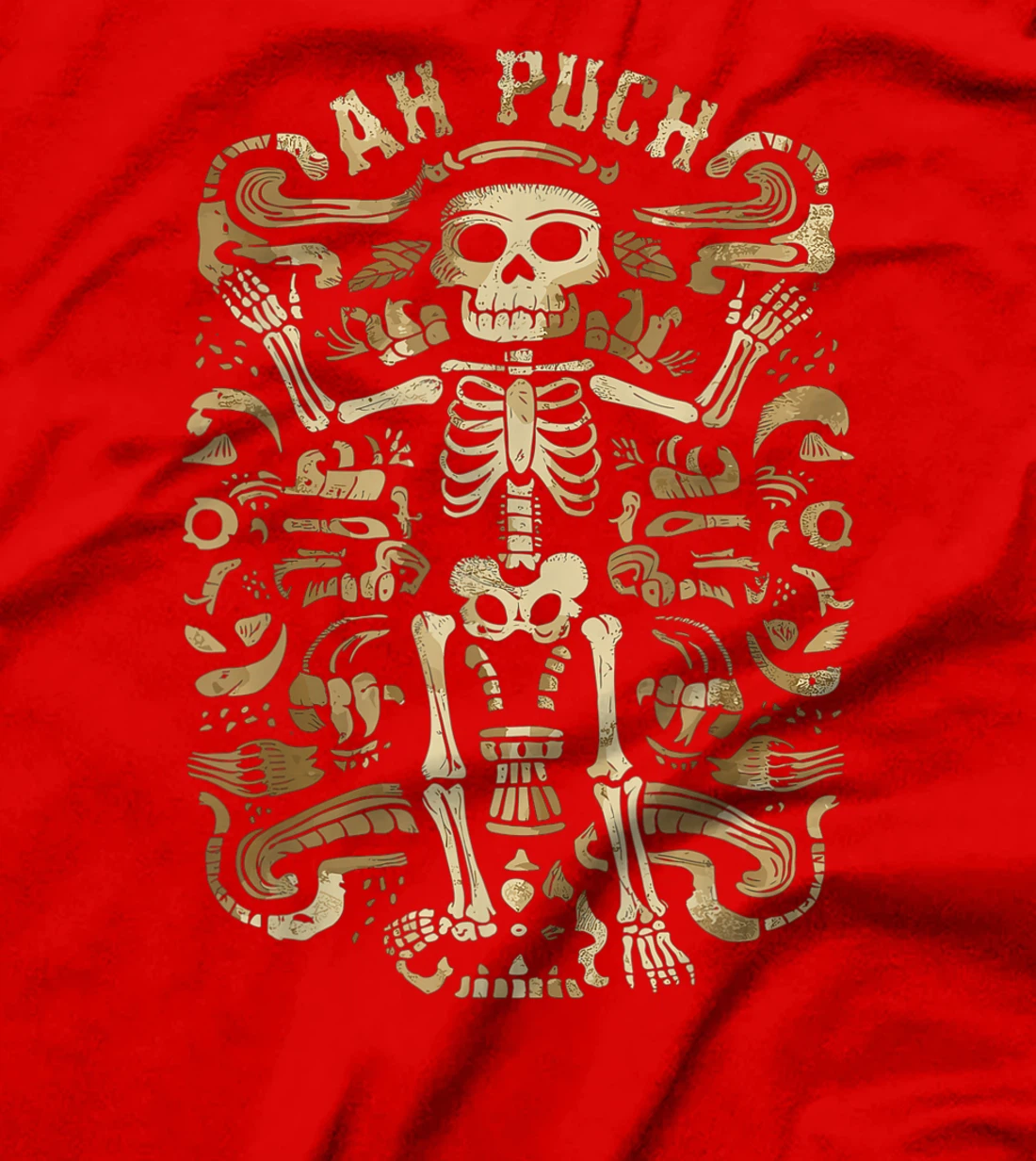 Womens Maya God Mayan Ancient Mythology Ah Puch T-Shirt