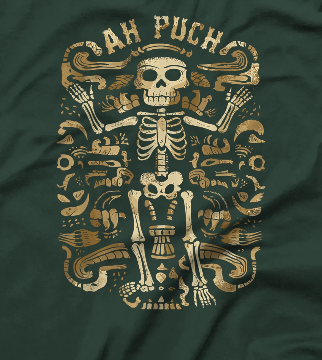 Womens Maya God Mayan Ancient Mythology Ah Puch T-Shirt