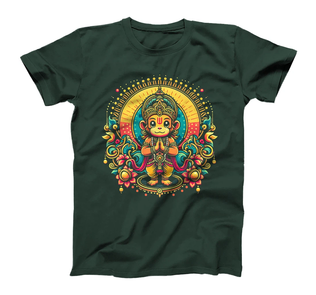 Hanumanji Hanuman Hindu Monkey God Lover Devotee Premium T-Shirt