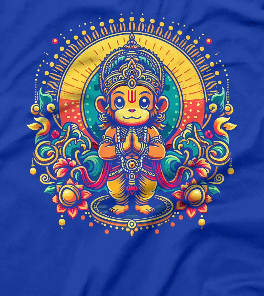 Hanumanji Hanuman Hindu Monkey God Lover Devotee Premium T-Shirt