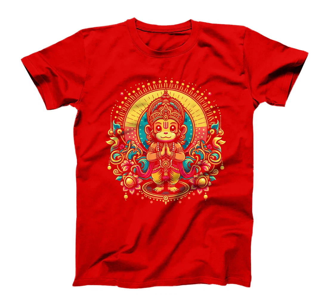 Hanumanji Hanuman Hindu Monkey God Lover Devotee Premium T-Shirt