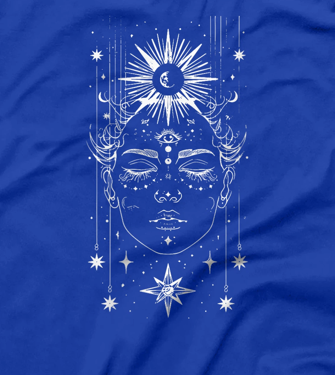 Womens Celestial Goddess Eos Witchy Eos Astrology T-Shirt