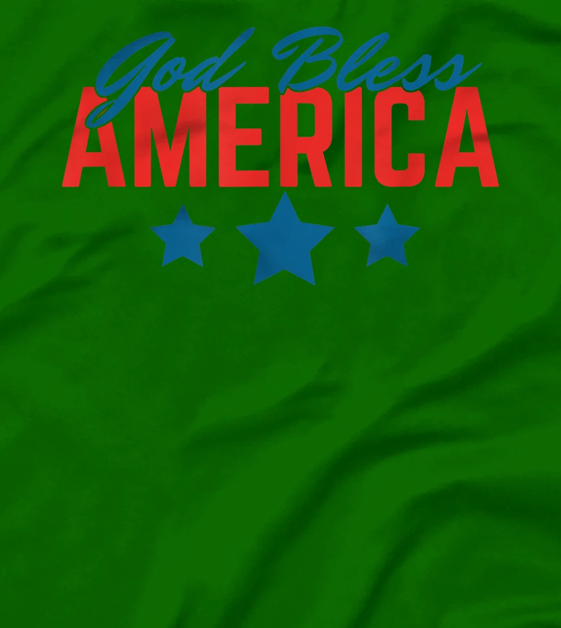 God Bless America, Free Indeed John 8:36 - Front and Back T-Shirt