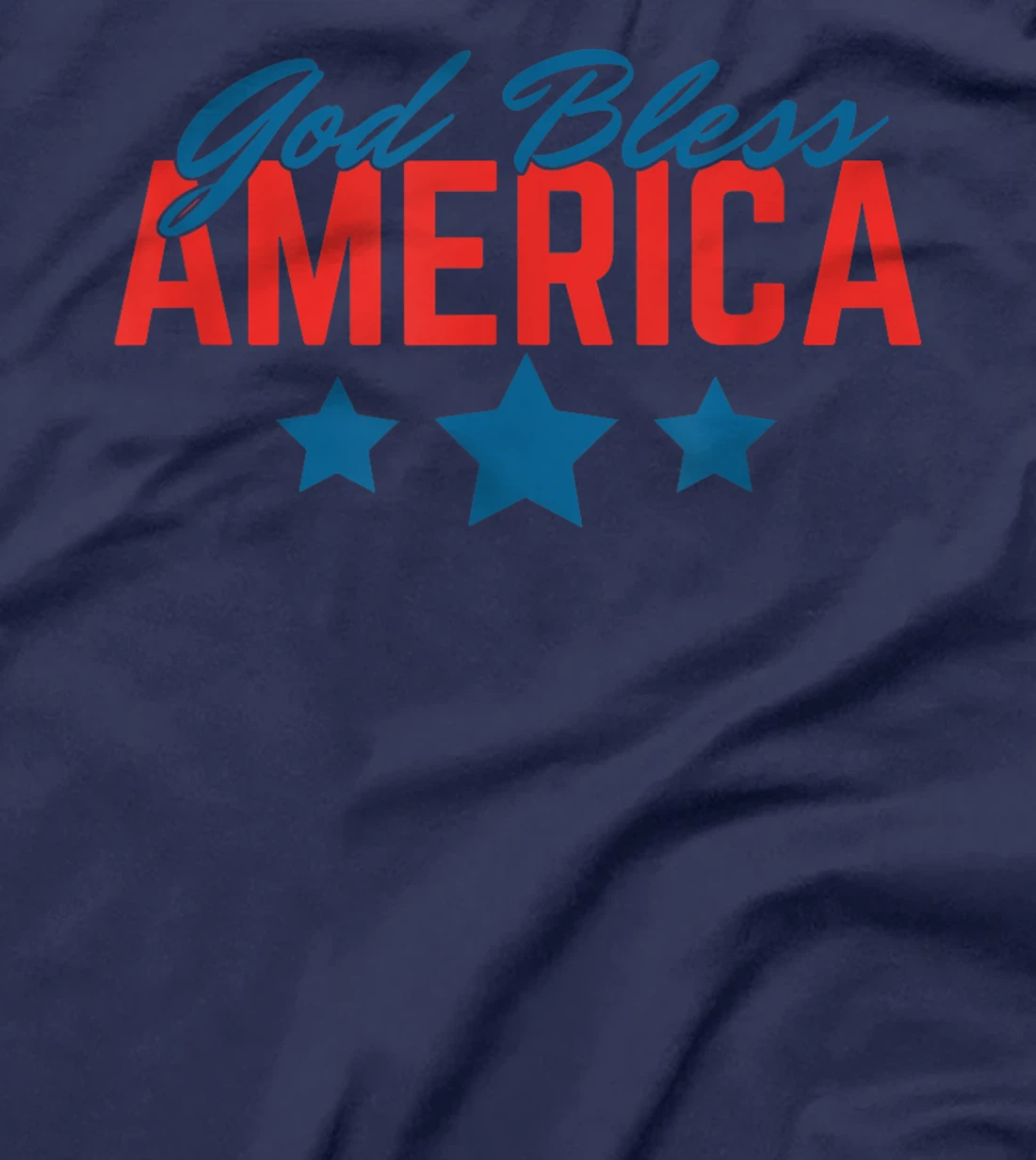 God Bless America, Free Indeed John 8:36 - Front and Back T-Shirt