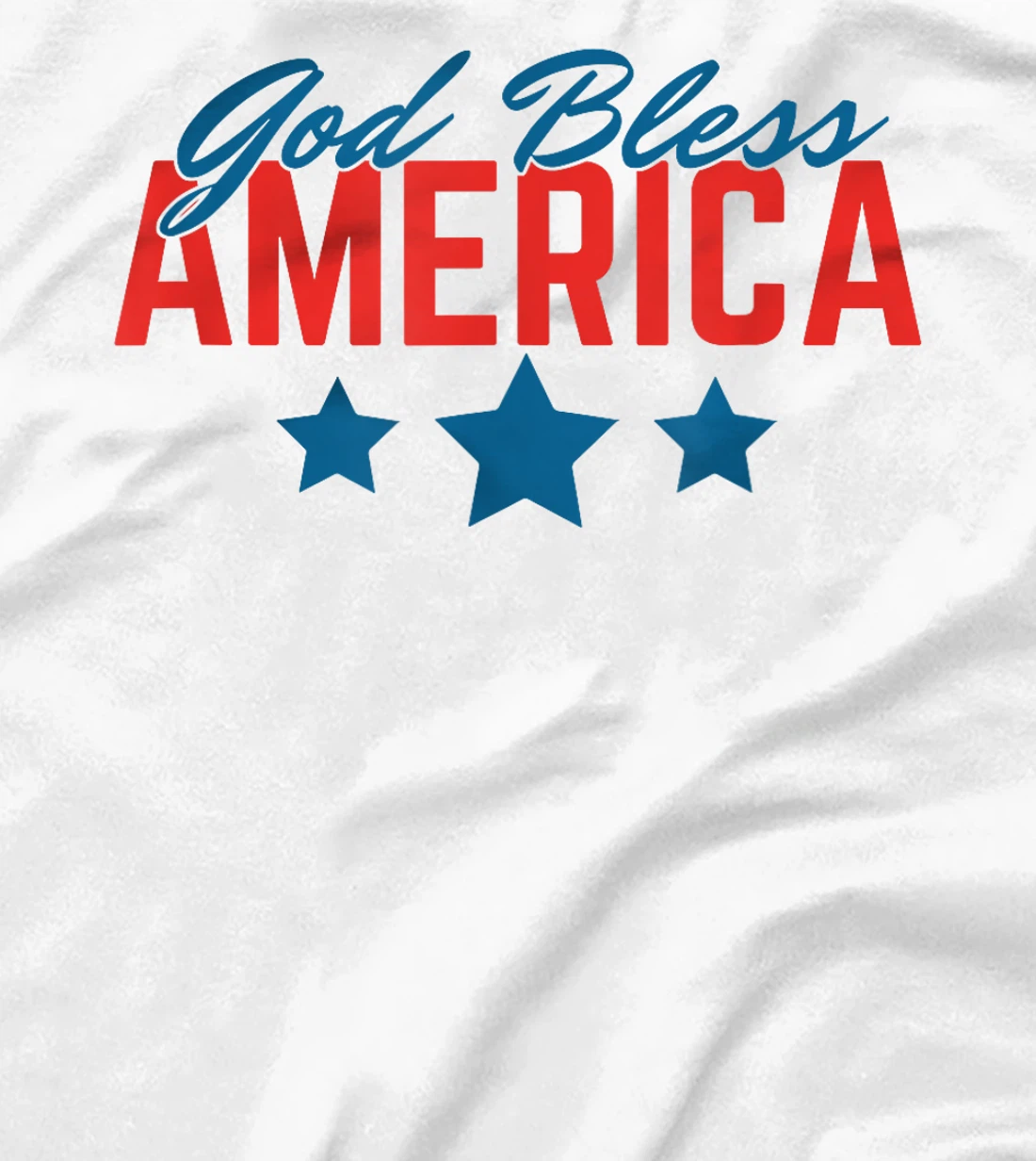 God Bless America, Free Indeed John 8:36 - Front and Back T-Shirt