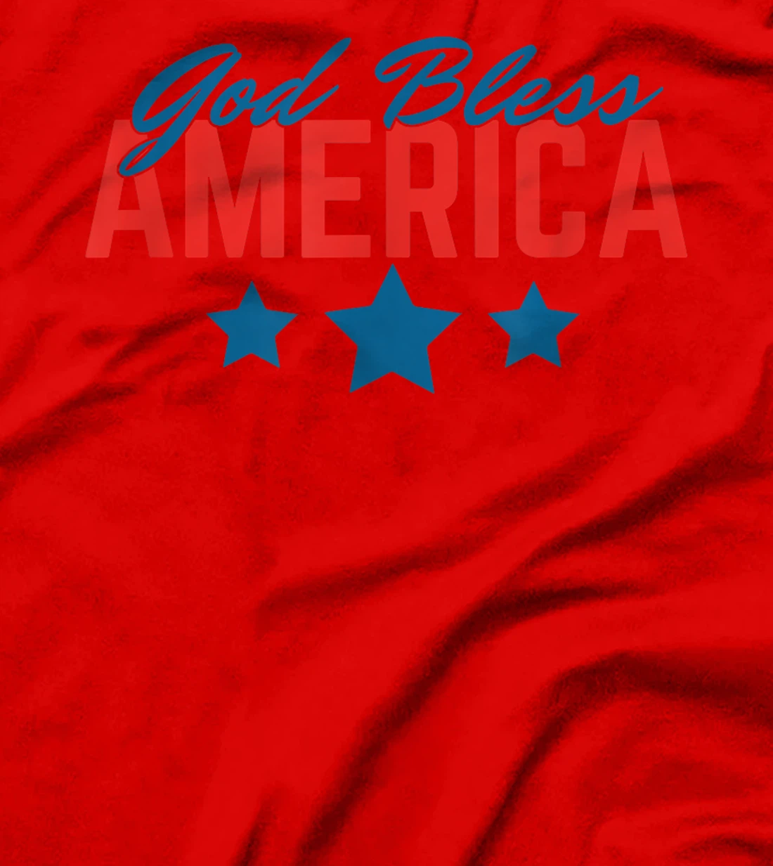 God Bless America, Free Indeed John 8:36 - Front and Back T-Shirt