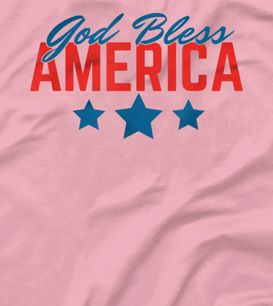 God Bless America, Free Indeed John 8:36 - Front and Back T-Shirt