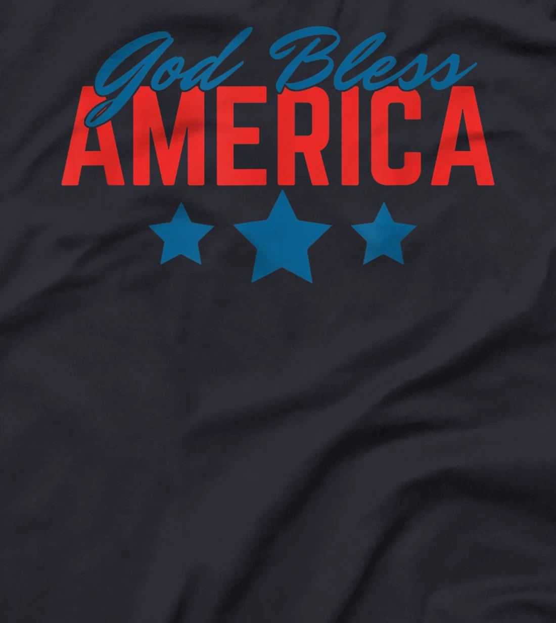 God Bless America, Free Indeed John 8:36 - Front and Back T-Shirt