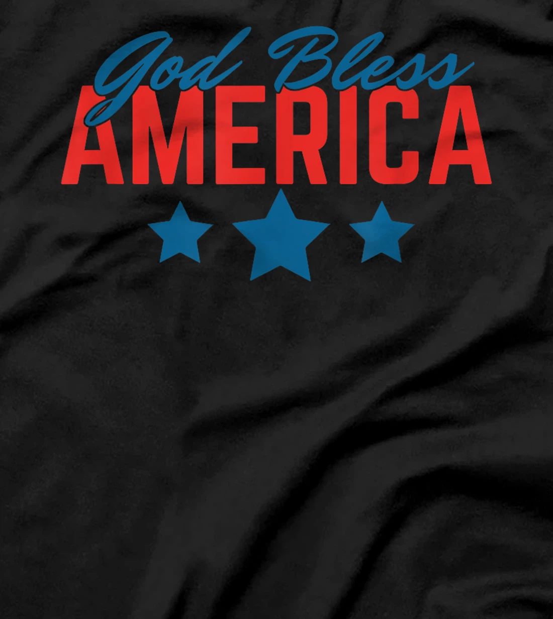 God Bless America, Free Indeed John 8:36 - Front and Back T-Shirt