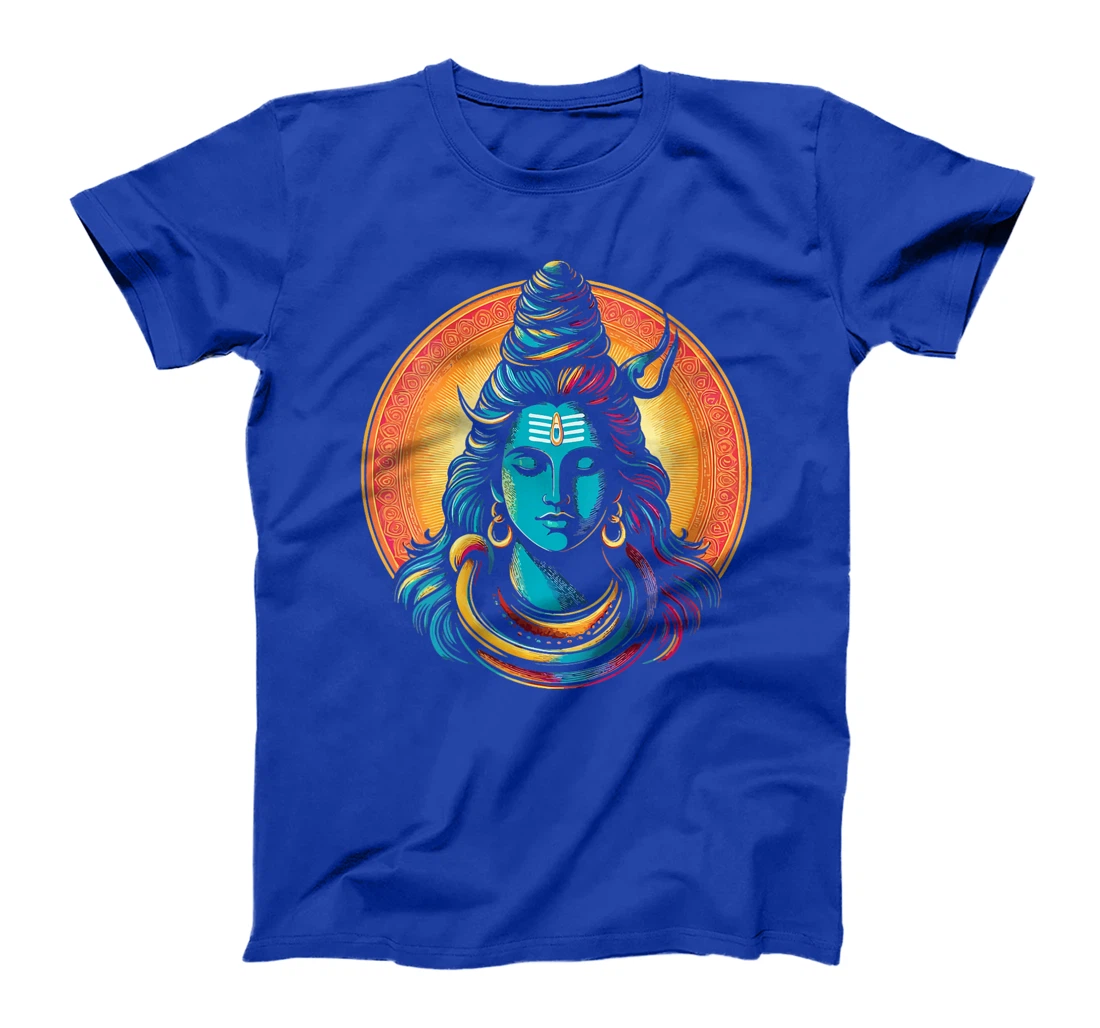 Womens Lord Shiva Hindu God Mahadeva Trident Hinduism Devotee T-Shirt