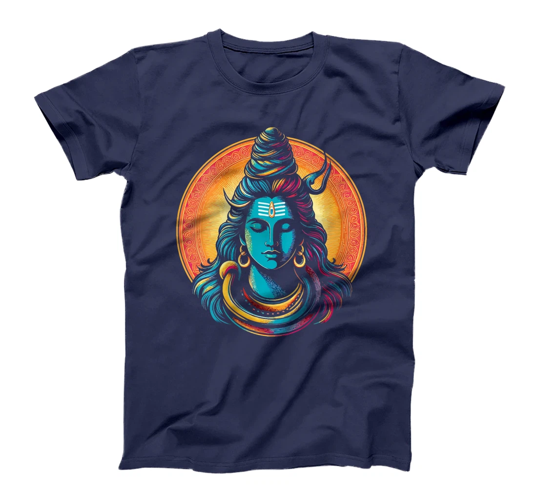 Womens Lord Shiva Hindu God Mahadeva Trident Hinduism Devotee T-Shirt