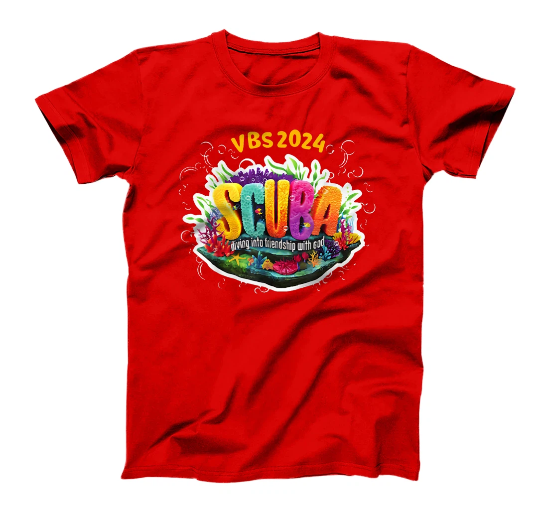 Matching VBS 2024 Scuba Diving Into Friendship With God T-Shirt