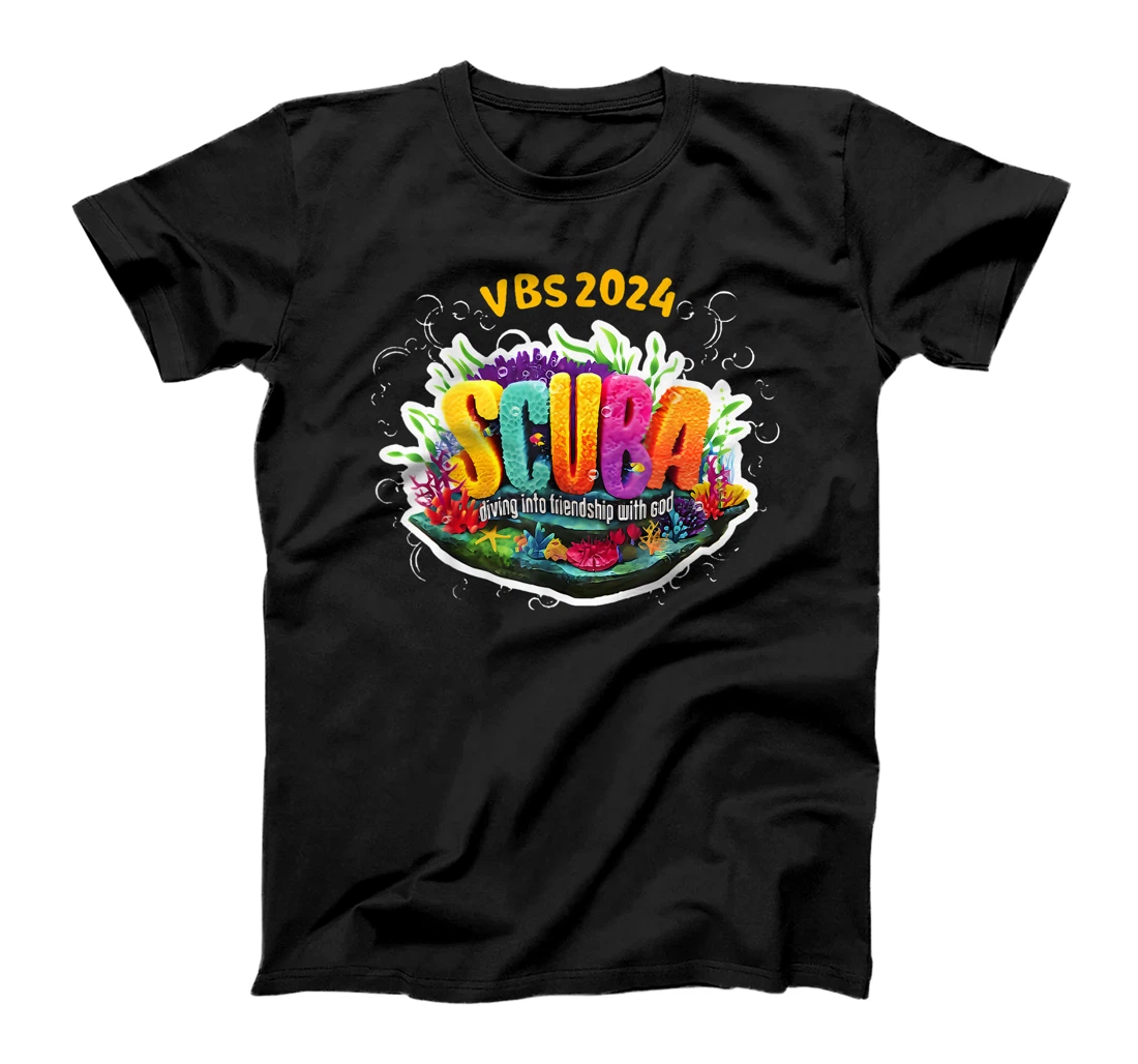 Matching VBS 2024 Scuba Diving Into Friendship With God T-Shirt