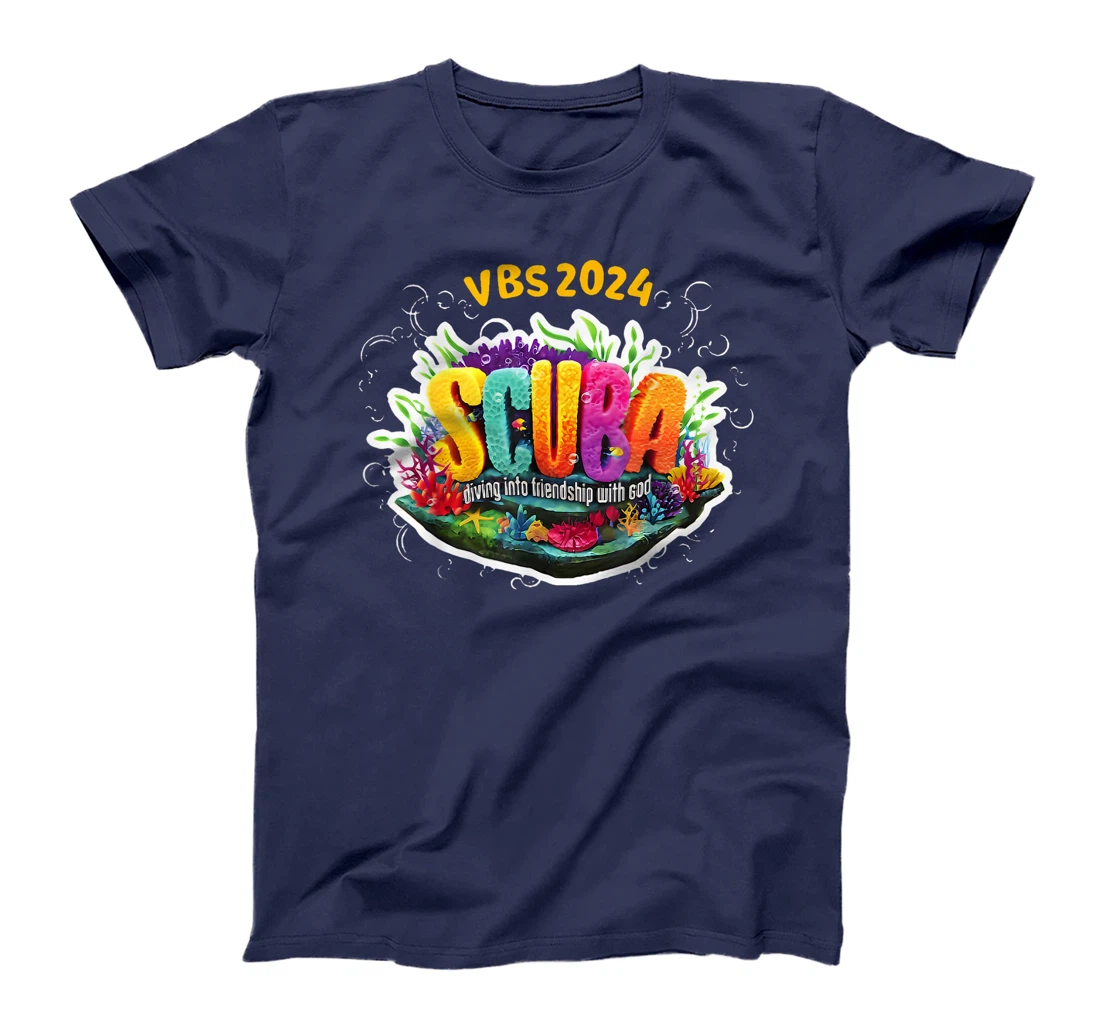 Matching VBS 2024 Scuba Diving Into Friendship With God T-Shirt