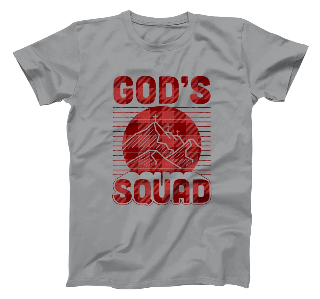 God's Squad Christian Retro Vintage Style Mountain Premium T-Shirt