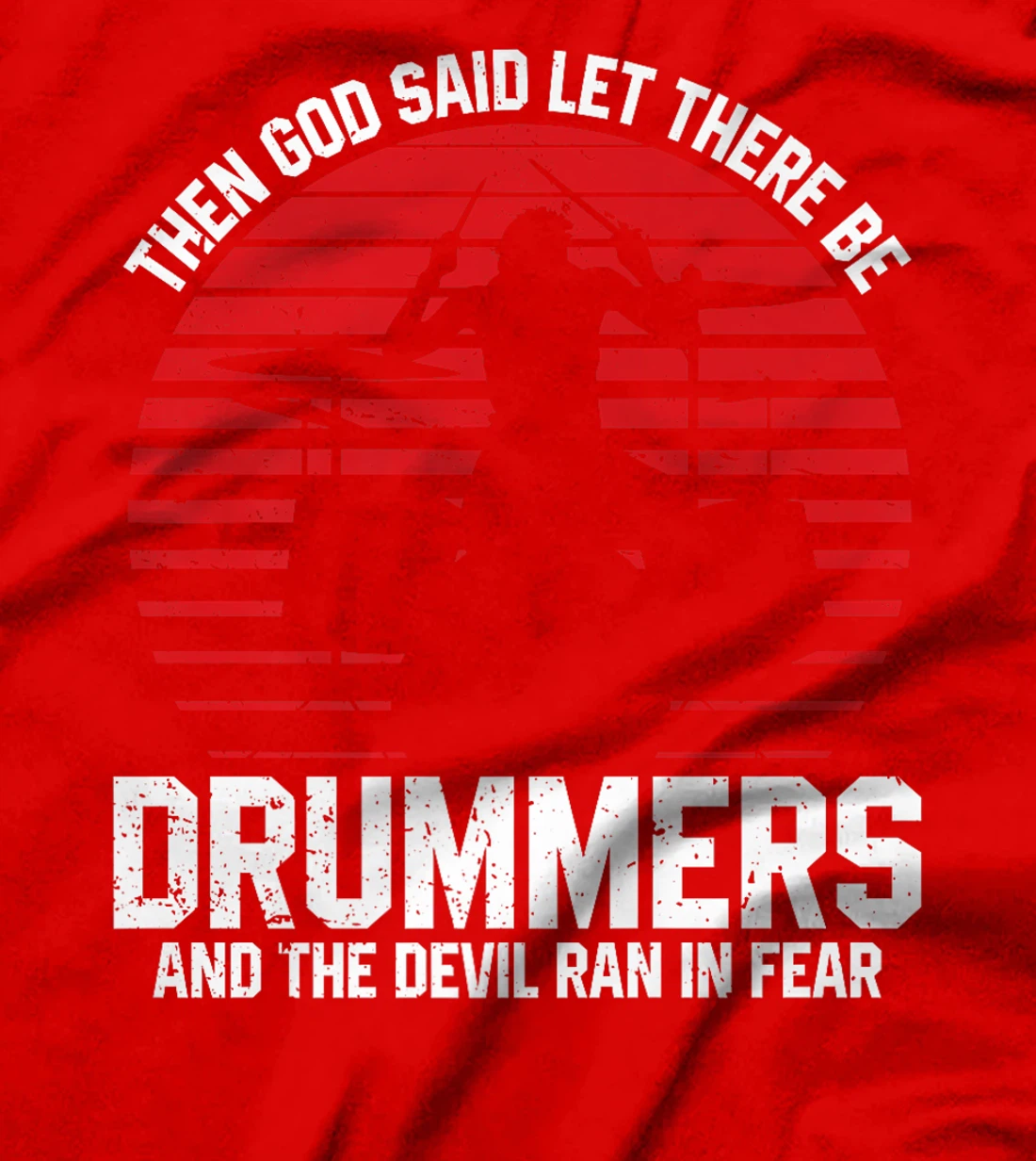 God Said Let There Be Drummers Tee Premium T-Shirt