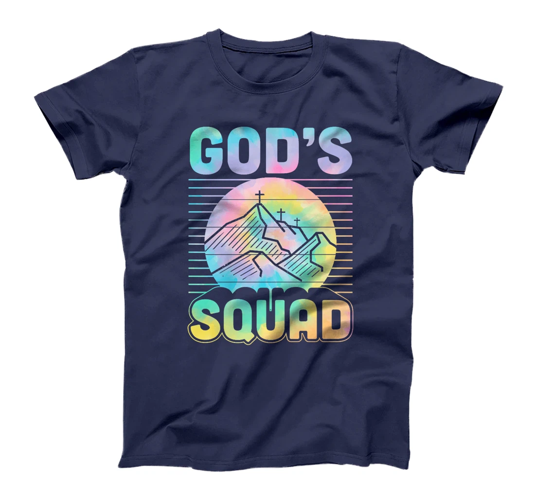 God's Squad Christian Retro Vintage Style Mountain Premium T-Shirt