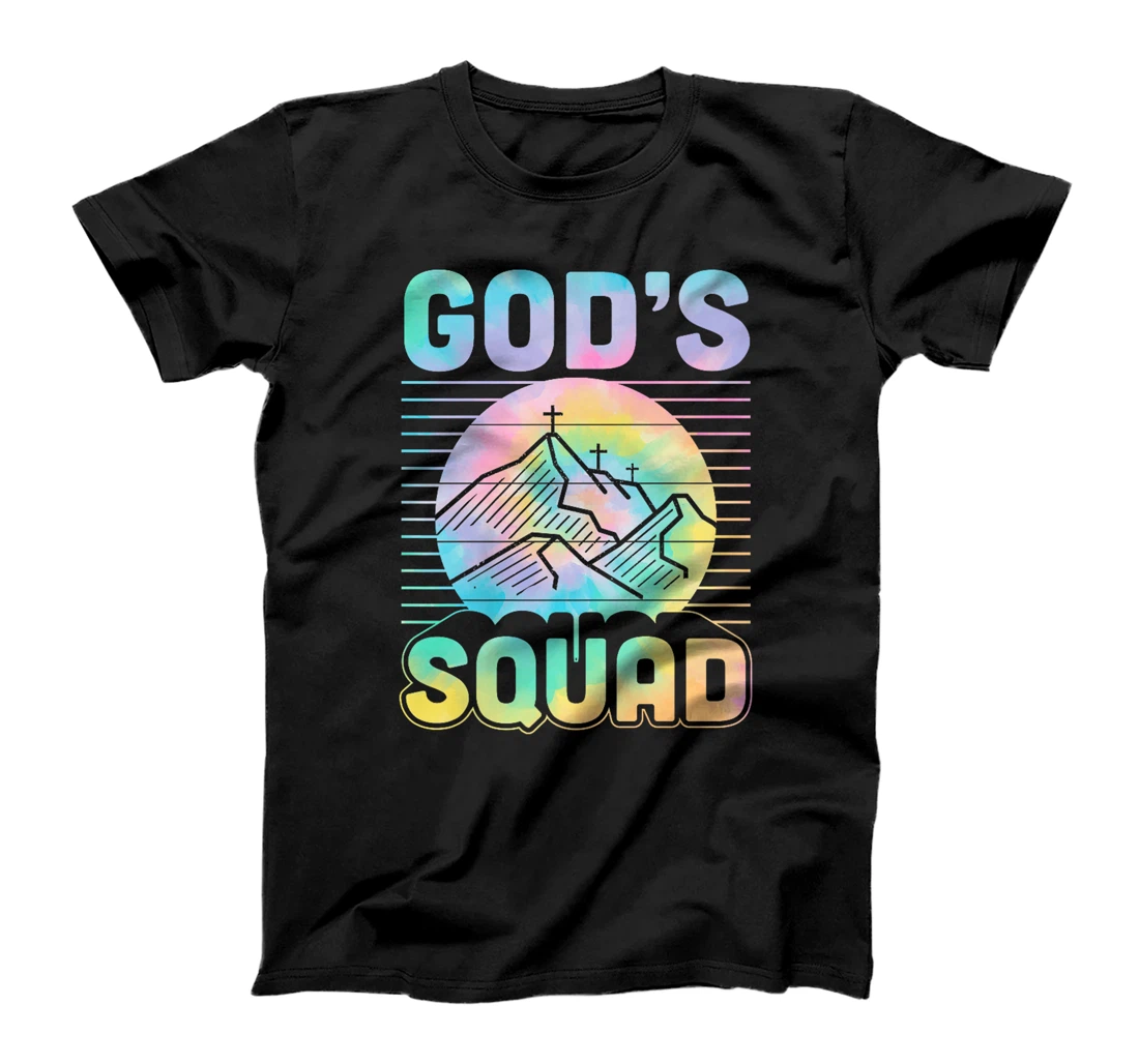 God's Squad Christian Retro Vintage Style Mountain Premium T-Shirt