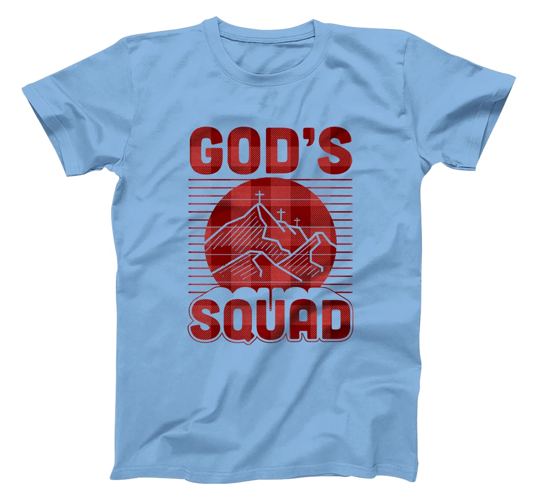 God's Squad Christian Retro Vintage Style Mountain Premium T-Shirt