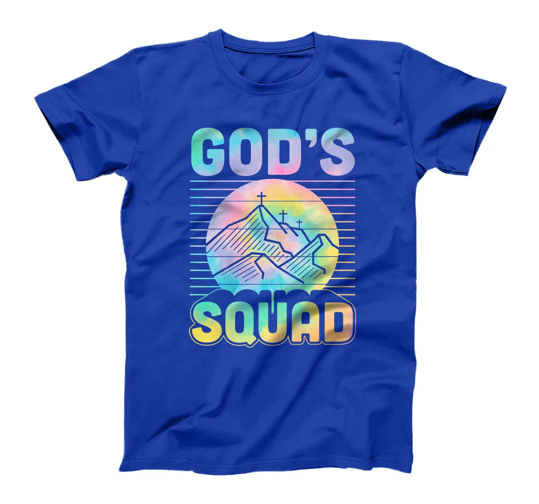 God's Squad Christian Retro Vintage Style Mountain Premium T-Shirt