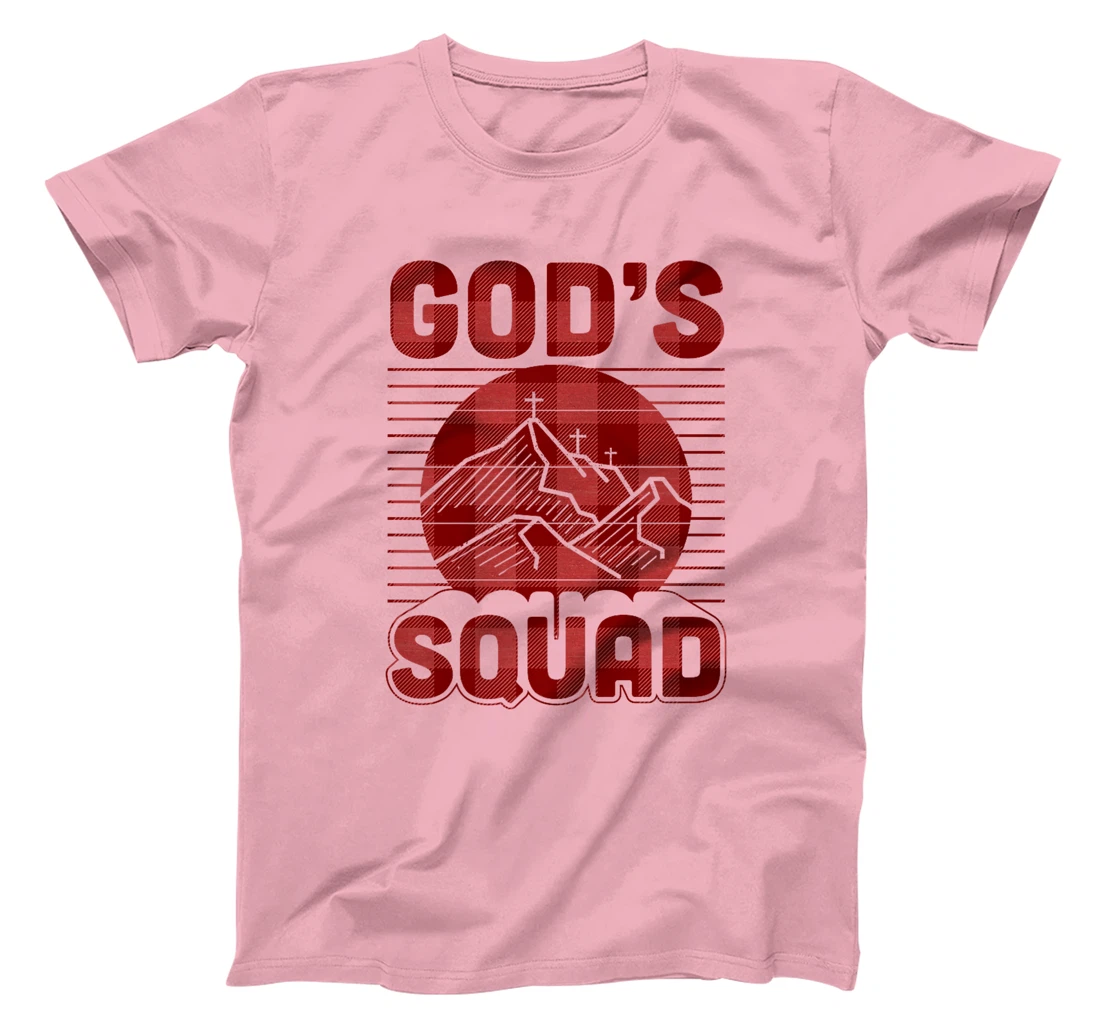 God's Squad Christian Retro Vintage Style Mountain Premium T-Shirt