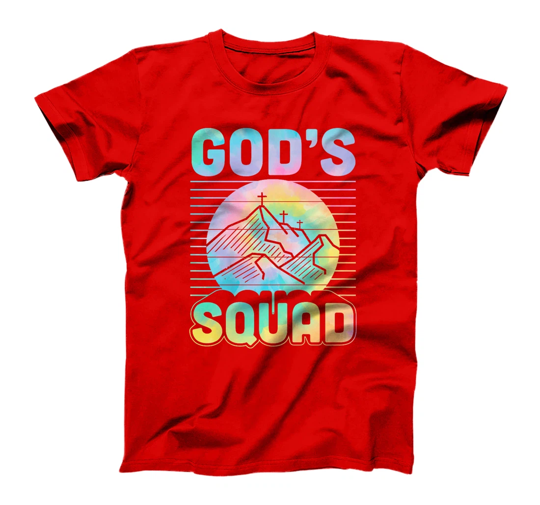 God's Squad Christian Retro Vintage Style Mountain Premium T-Shirt