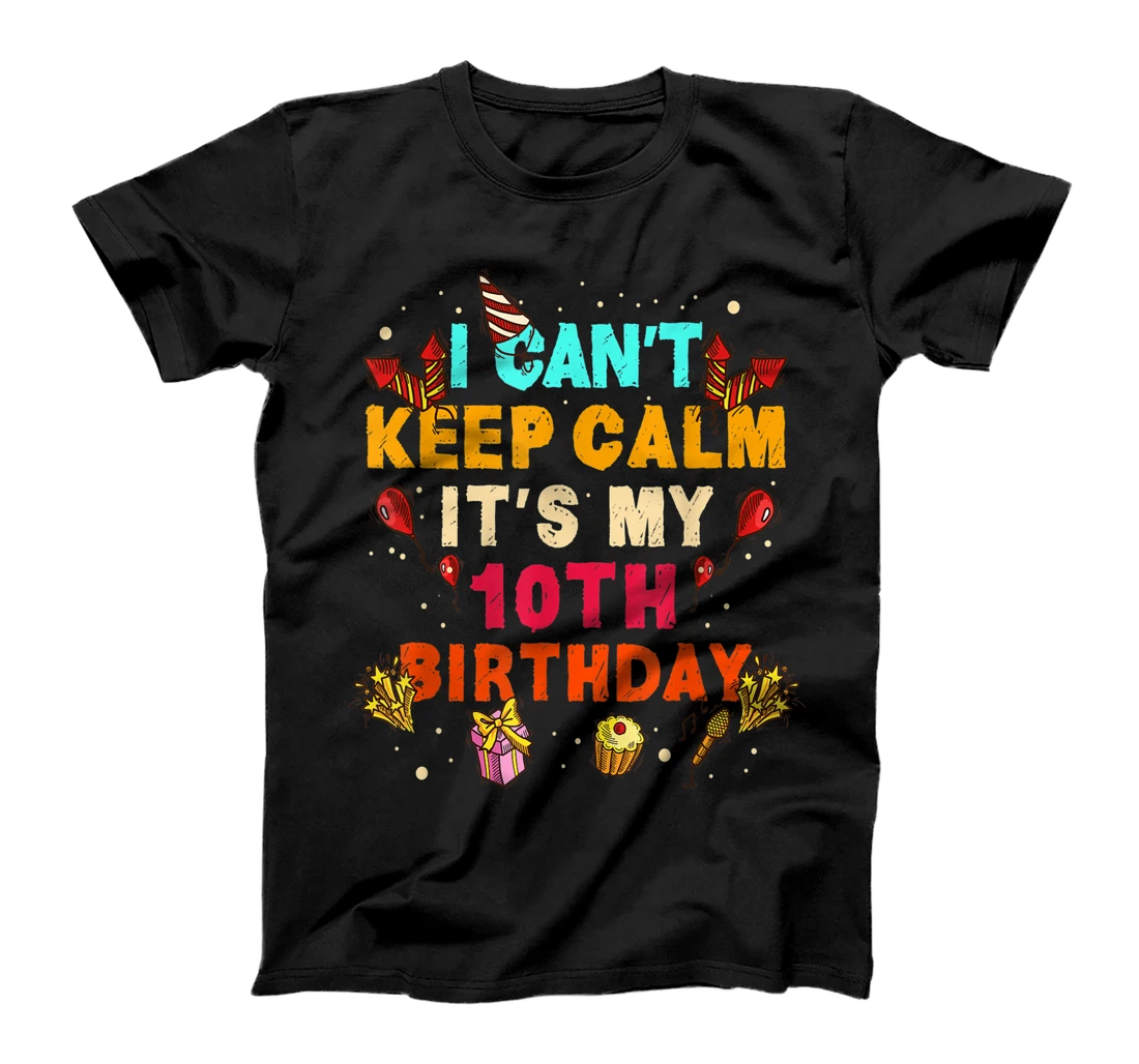 10 Years Old shirt Boy Girl It's My 10th Birthday gift T-Shirt