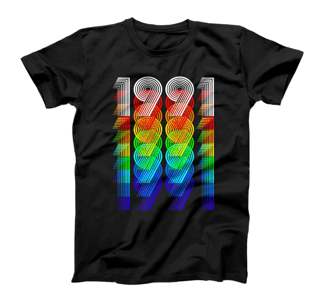 Classic Retro 30th birthday Shirt 1991 Birthday Gift Shirt T-Shirt