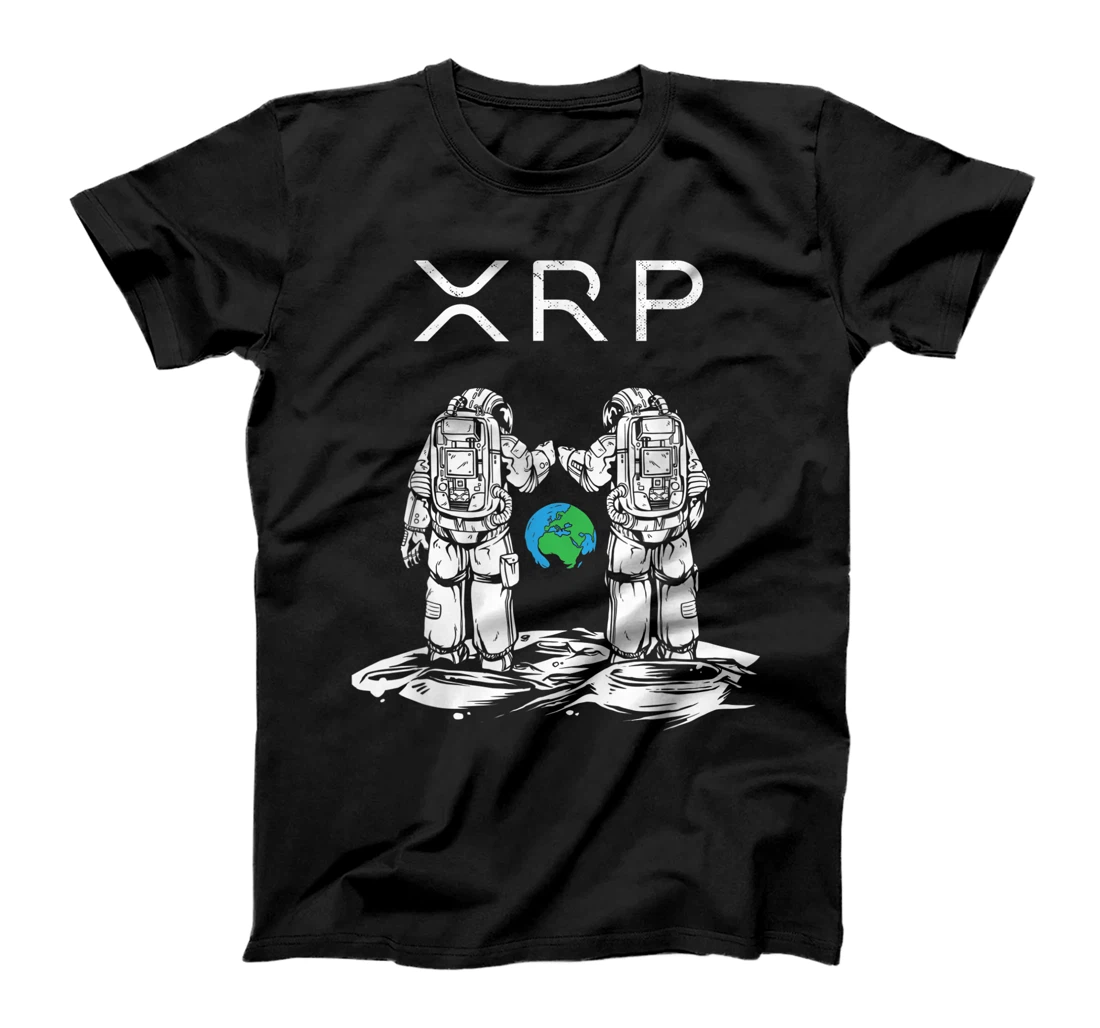 XRP Crypto Gift Cryptocurrency Blockchain Community T-Shirt