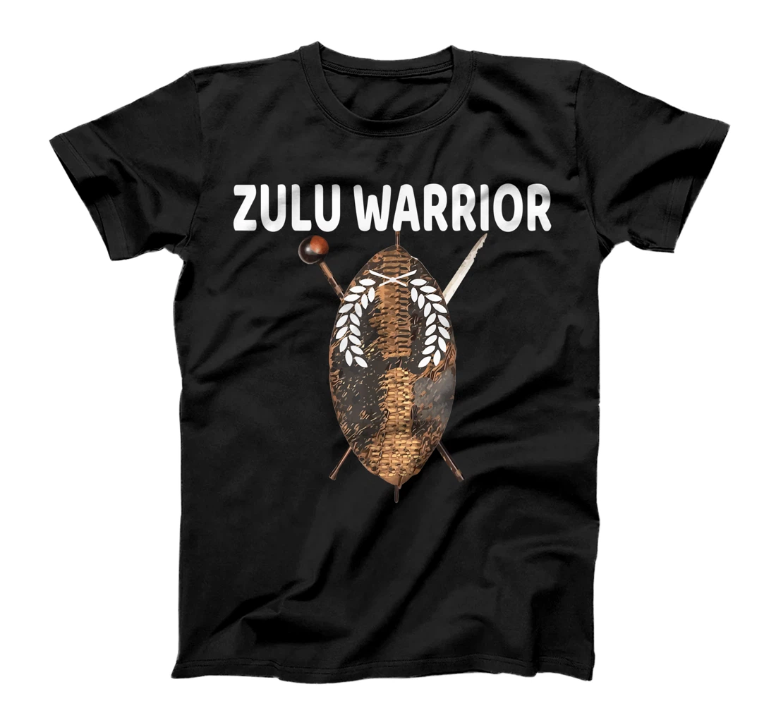 Zulu Warrior Shaka King African Tribe Africa Pride Zulu T-Shirt